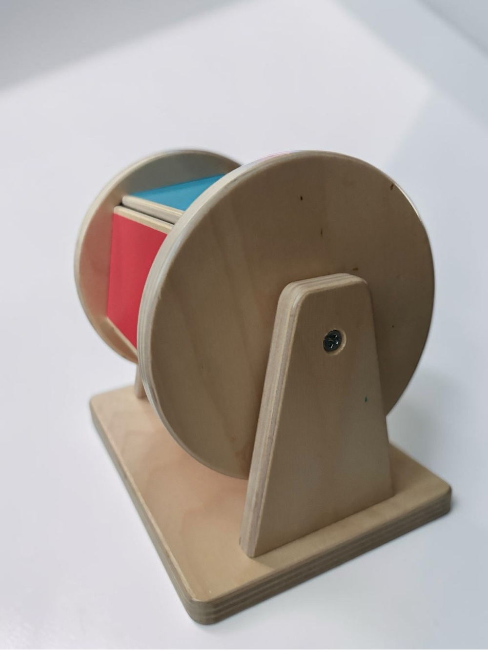 Lovevery Rainbow Wooden Spinner Baby Montessori Sensory Toy 5-6 Months
